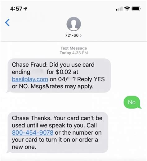 chase bank fraud alert.